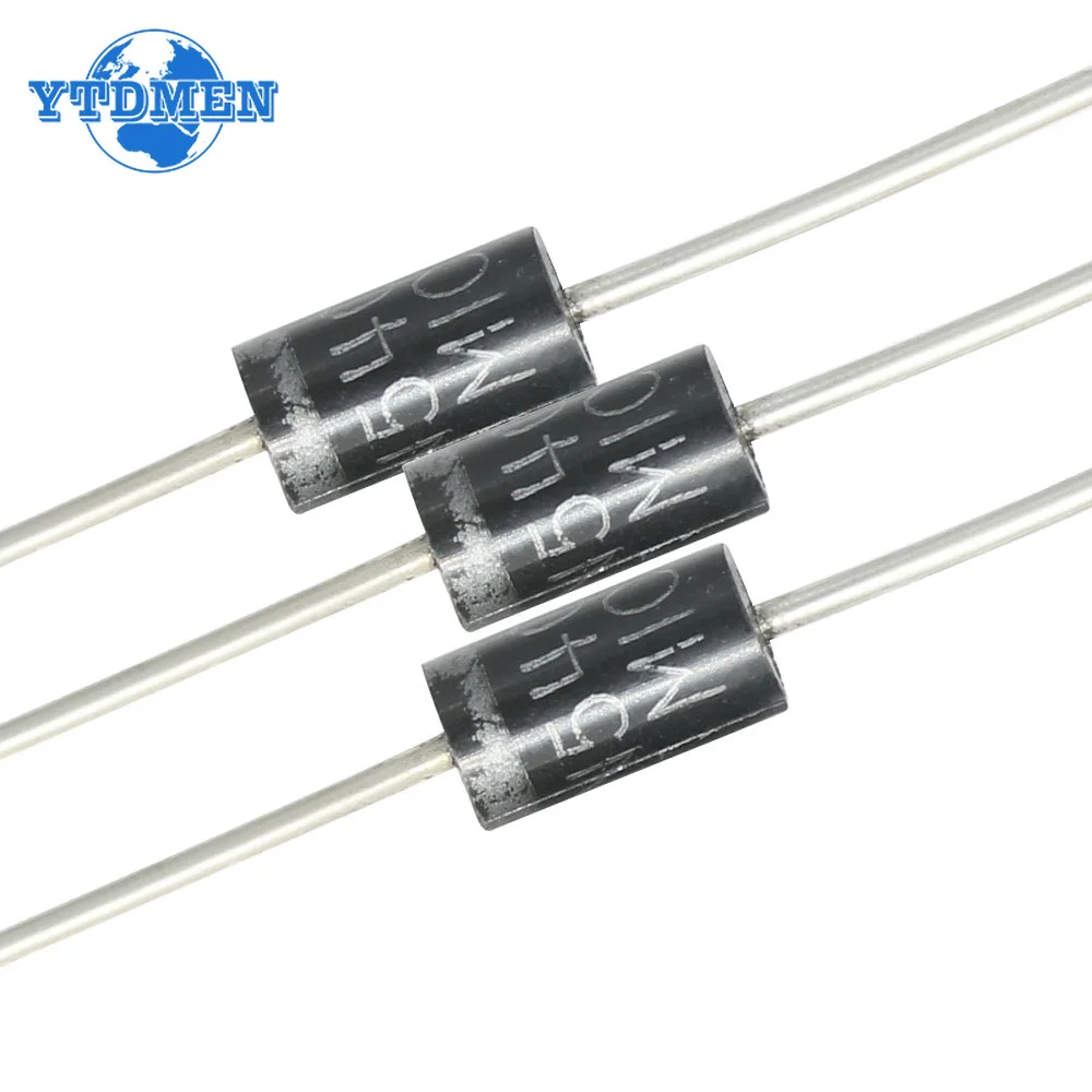 50/100pcs Rectifier Diode 1N5406 IN5406 Diodes 3A 600V DO-27 Electronic Component