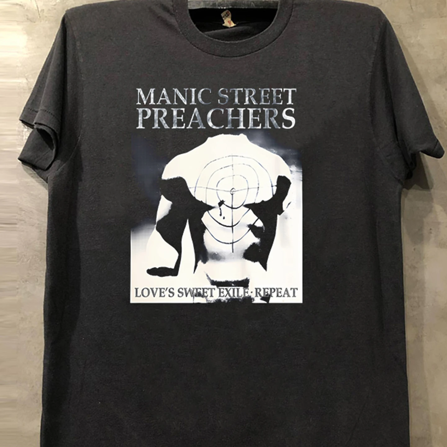 Manic Street Preachers Rock Band Short Sleeve T-Shirt Trendy Youth Cotton round Neck Loose Fit Printed Tee for Teens Summer Wear