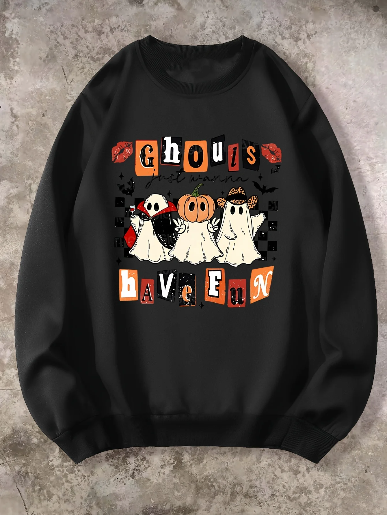 

Хэллоуин узор принт осень и зима мужская и женская спортивная одежда с длинными рукавами толстовка повседневная свободная уличная уличная одежда