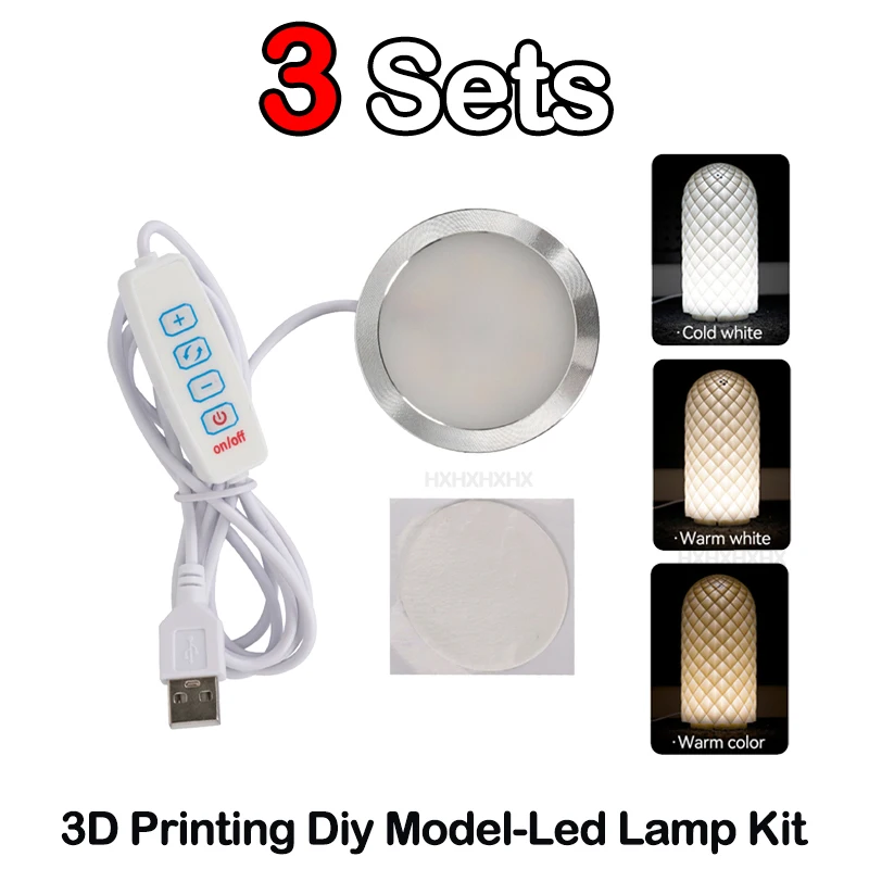 Voor Bambu Lab Led Lamp Kit 001 Hardware 3d Afdrukken Onderdelen Bambulab Licht Kit Led Licht Onderdelen Model