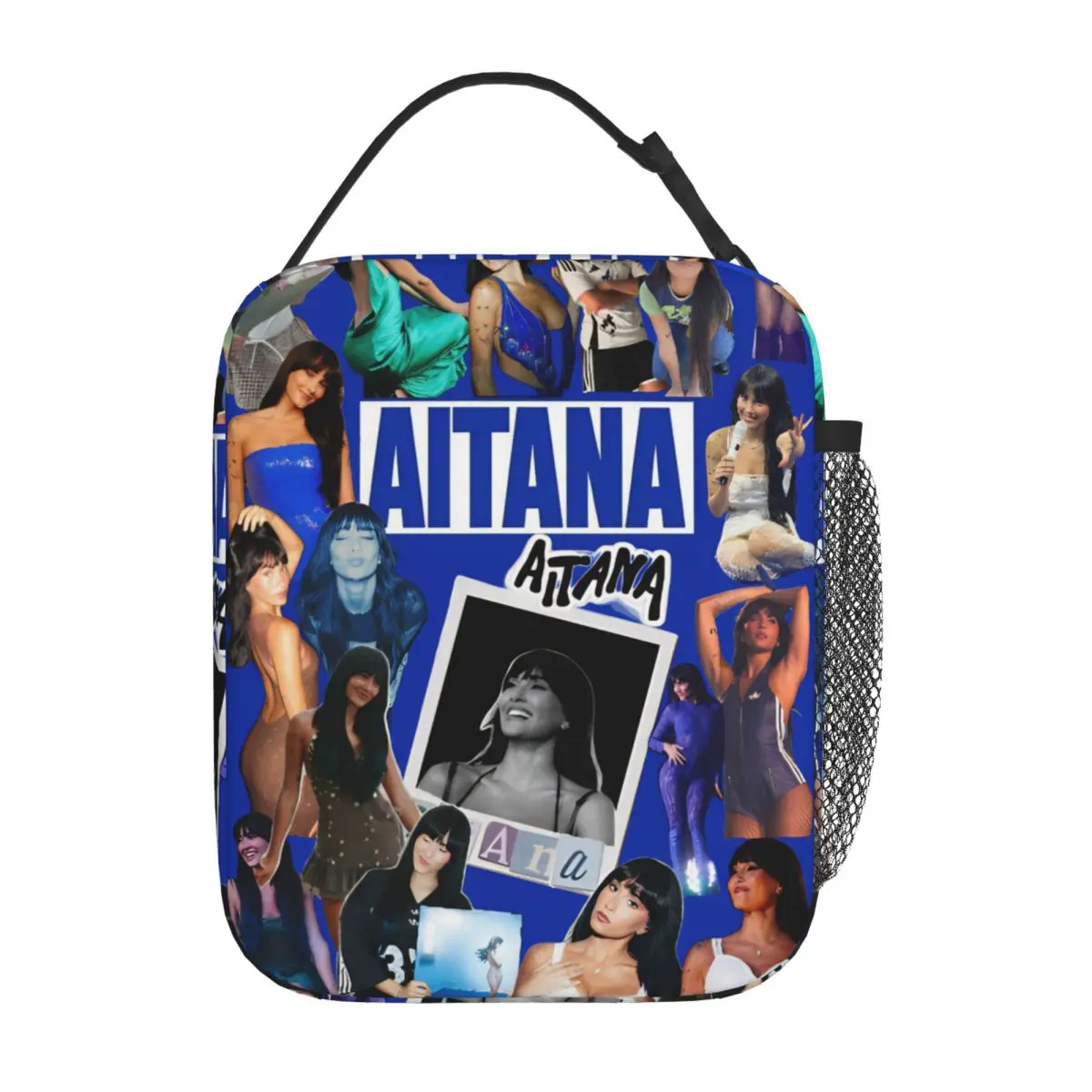 

Singer Aitanaed Insulated Lunch Bags Thermal Bag Reusable Meal Container Cuarto Azul Tour Leakproof Tote Lunch Box Food Handbags