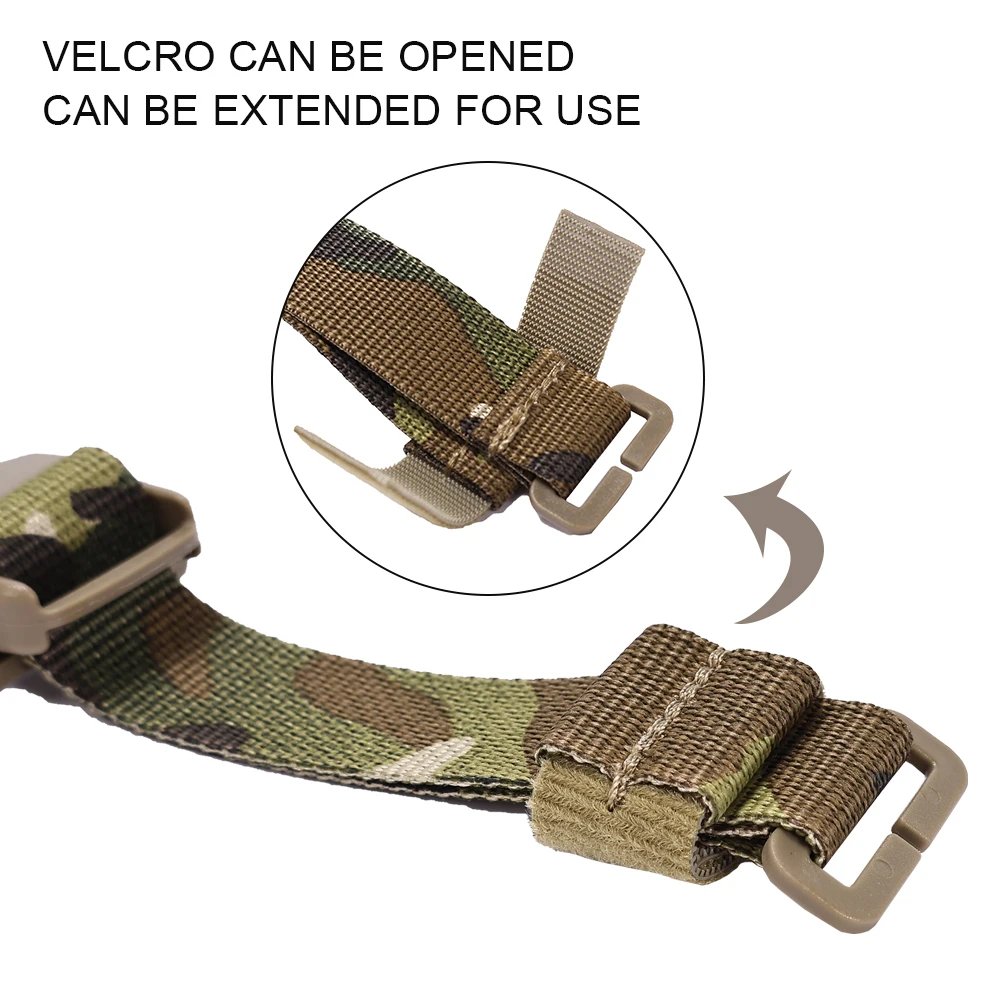 SINAIRSOFT Chest Rig To Tactical Vest Adapter Kit Webbing For Molle Plate Carrier Hunting Multi-camo Adapter Accessories