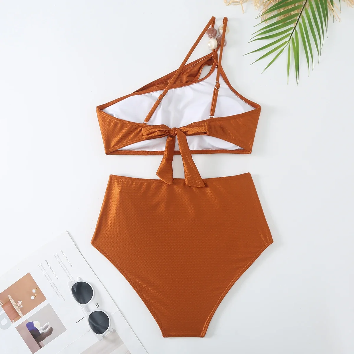 ผู้หญิง One Piece ชุดว่ายน้ําวันหยุดหญิง Retro ชุดว่ายน้ําชายหาดหรูหราบิกินี่ Designer ชุดว่ายน้ํา Surf Wear