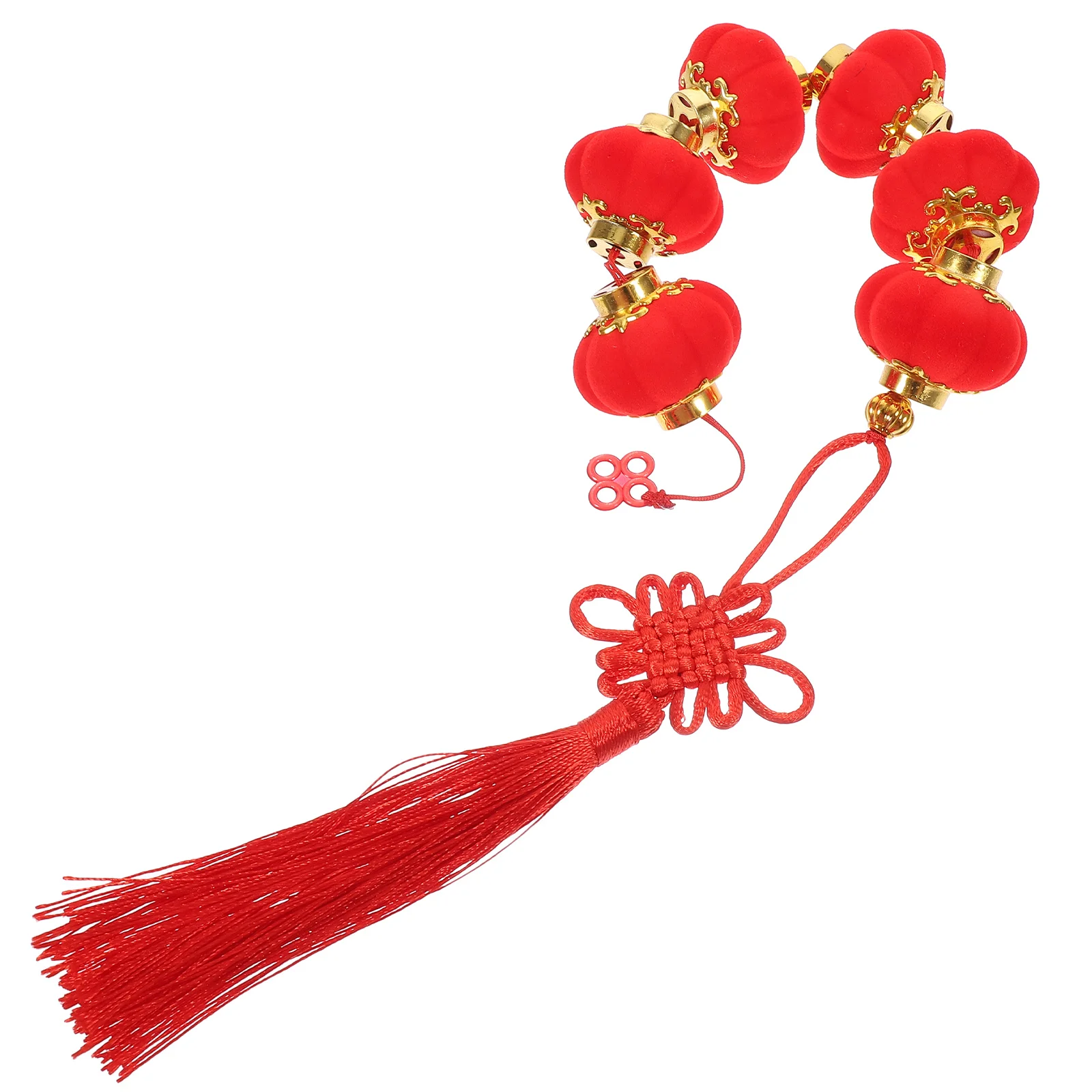 

Red Mini Lantern Decorations Chinese Style Hanging New Year Door Wall Ornament Pendant For Home Outdoor Xmas Wedding Light