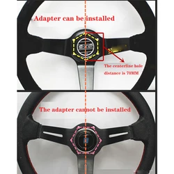 Steering Wheel Adapter Plate For Logitech G27 G25 Steering Wheel Racing Car Game upgrade Modification 70mm/73mm