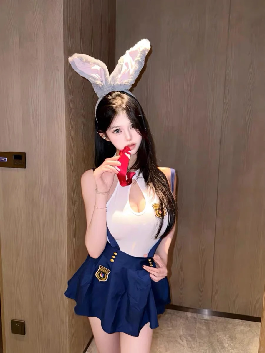 

Высококачественный милый костюм на Хэллоуин, студенческая юбка-нагрудник, комбинезон, плиссированная юбка, версия Pure Desire X