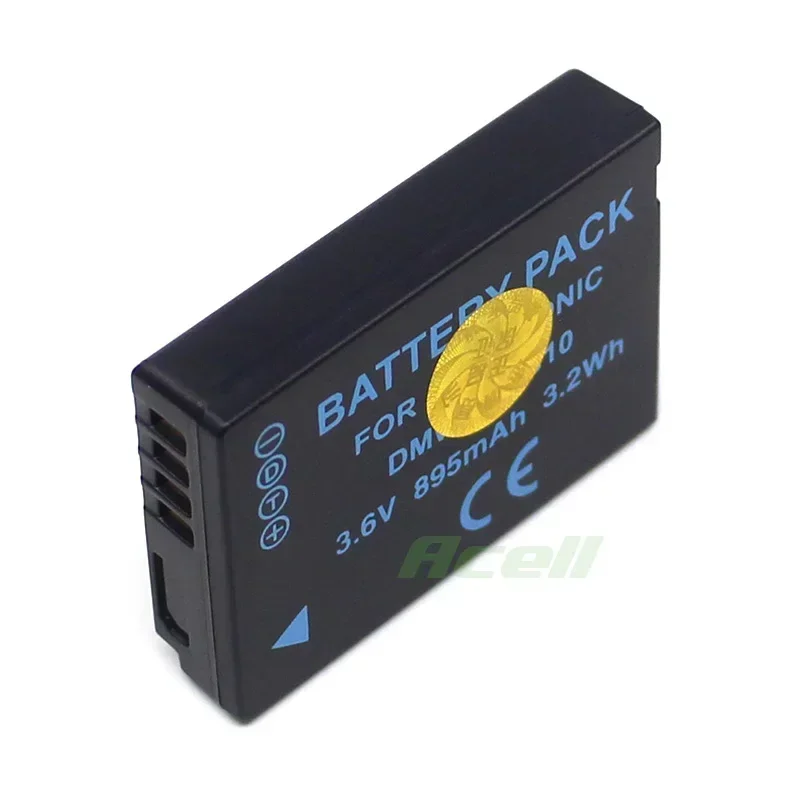 DMW-BCG10E Battery for Panasonic DMC-ZS7 ZS6 ZS5 ZS3 ZS1 TZ35 TZ30 TZ25 TZ20 TZ18 TZ10 TZ8 TZ7 TZ6 Camera Replace DMW-BCG10PP