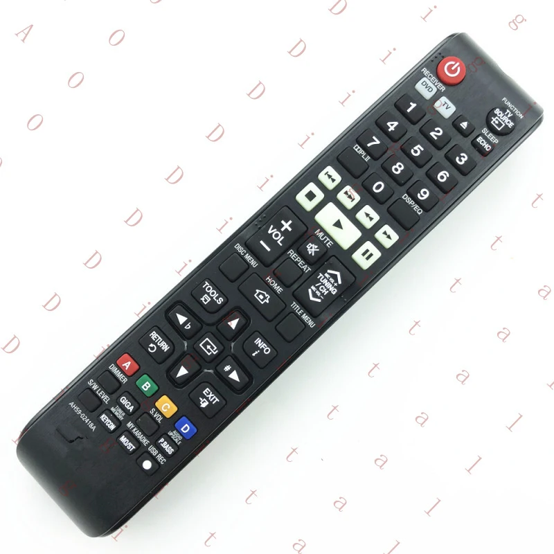 WW For Samsung Blu ray DVD Power Amplifier Remote Control AH59-02418A AH59-02538A