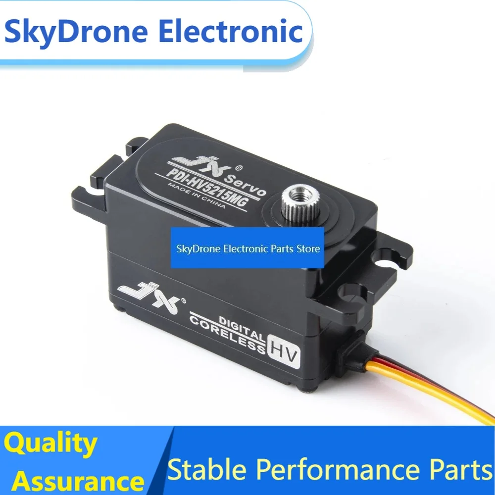 SkyDElJX Servo PDI-HV5215MG Low Profile 8.4V 15kg Digital Coreless Metal Gear Servo For 1/8 1/10 RC Car Boat Robot