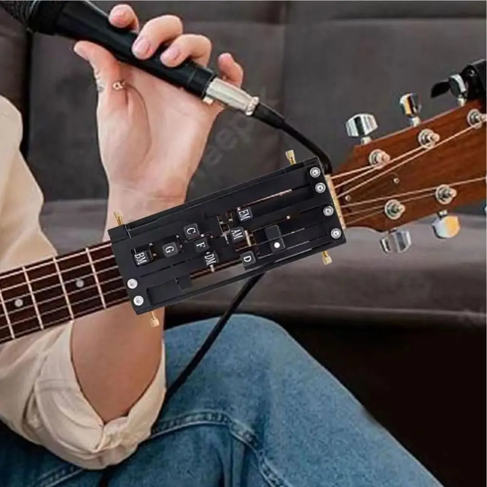 Creativity Guitar Aid Guitar Chord Presser Chords Learning Tools Portable Guitar Chord Helper GuitarChord Trainer Beginner