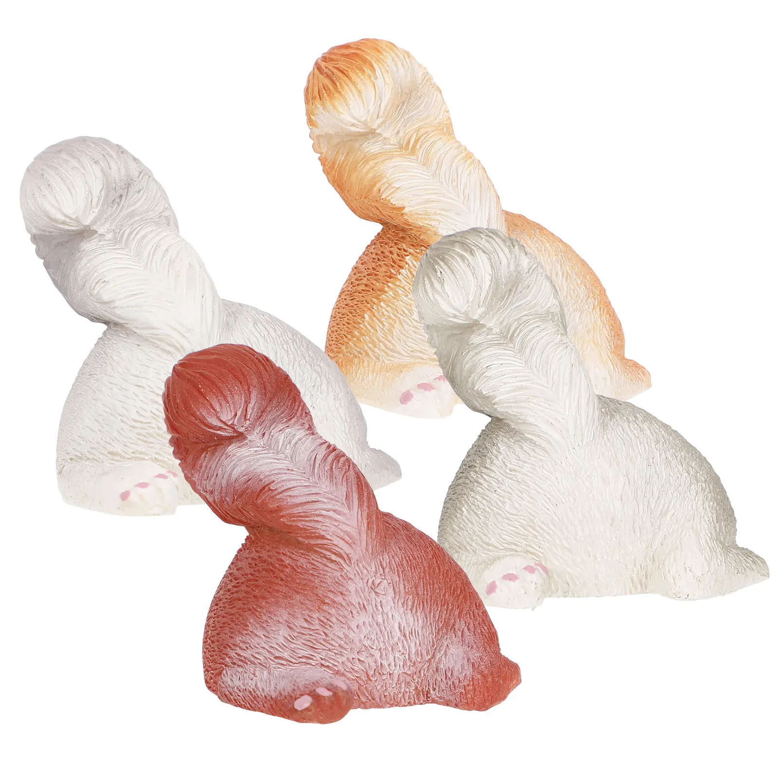 

4Pcs Resin Pine Tree Butt Cartoon Squirrel Magnets Refrigerator Fridge Magnet Holder Office Photo Clip Decoration