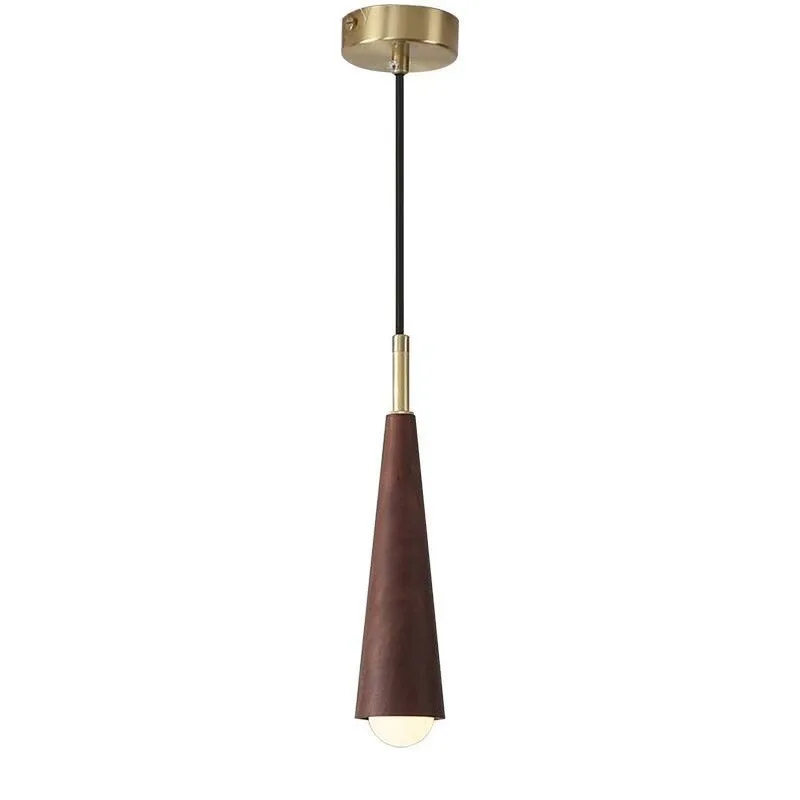 Wooden cone chandelier tea room bar decorative chandelier