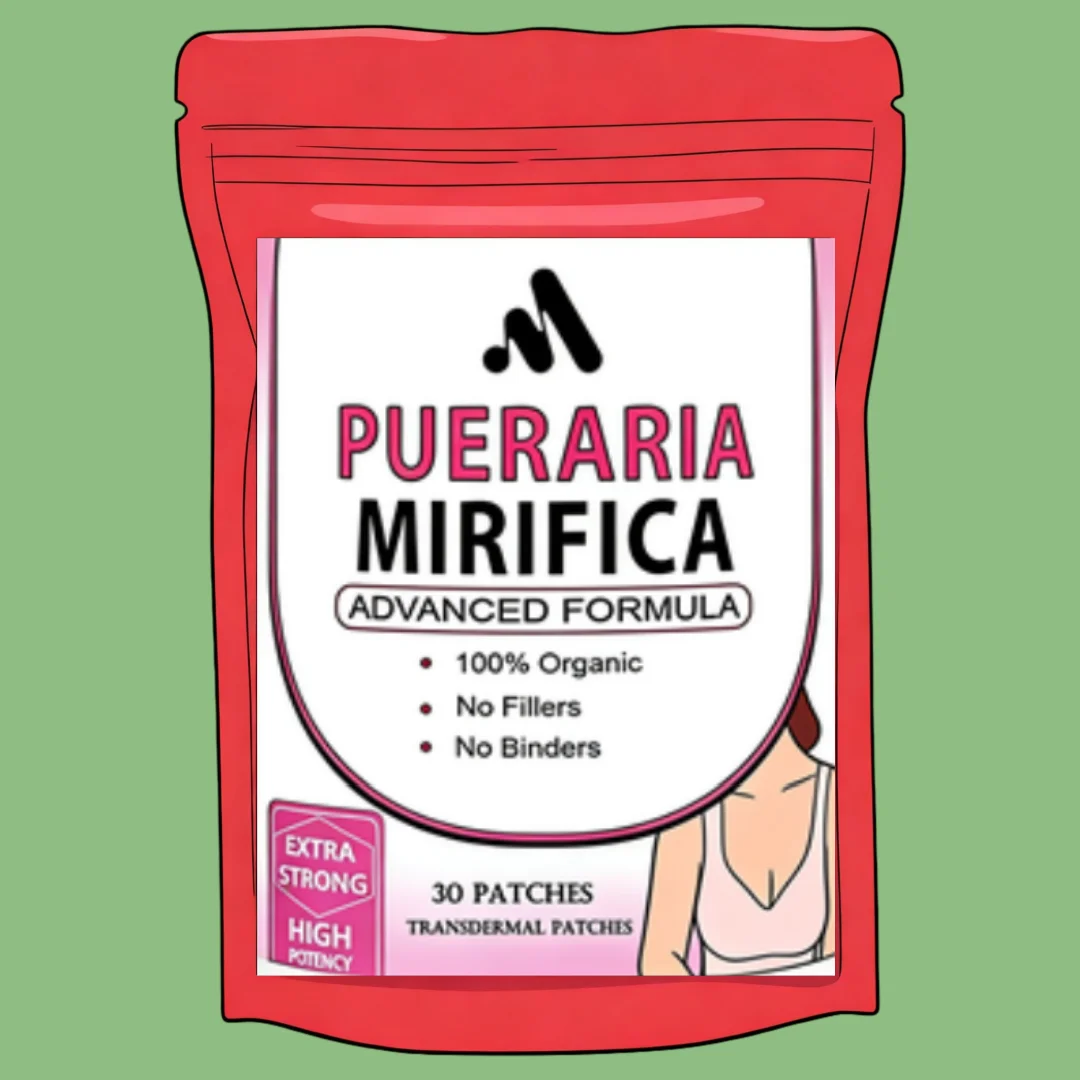 Pure Pueraria Mirifica Extract Complex Transdermal Patches Bigger Breast & Buttocks and Hips Enlargement 30 Patches