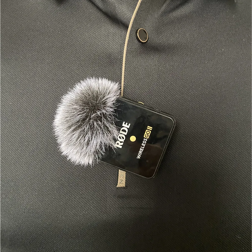 Blue Mantis Dead Cat Uniwersalny mikrofon Lavalier Furry Windscreen Fur Windshield Pop Filter do Rode Wireless Go II Mic Cover — zdjęcie 6