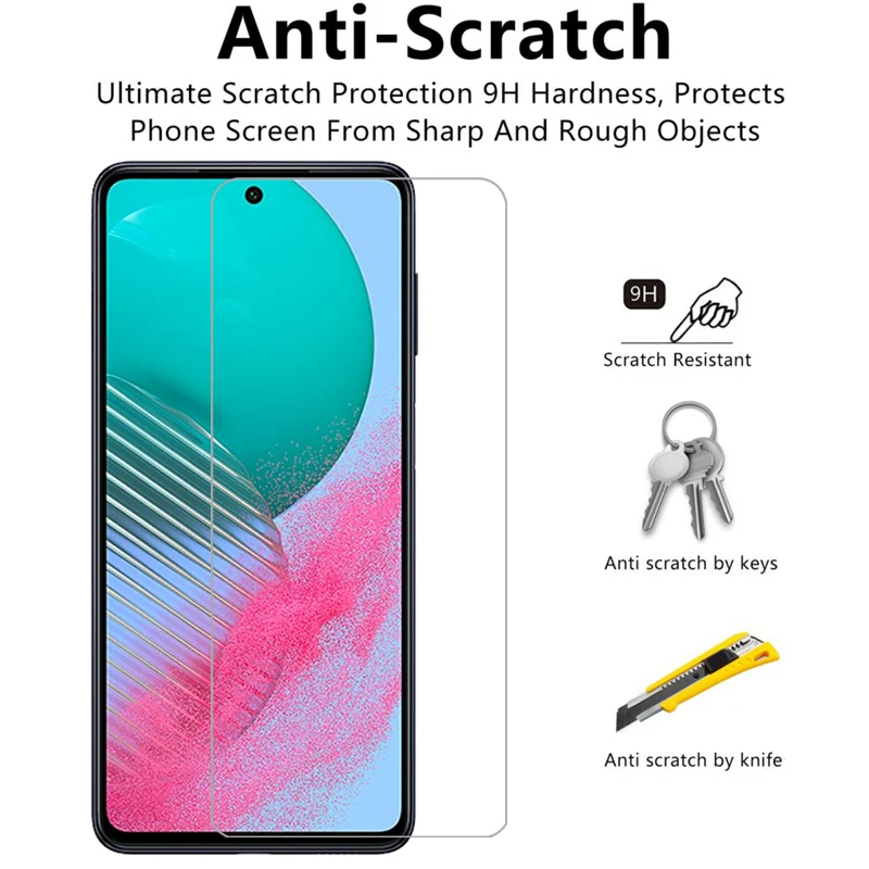 واقي شاشة لهاتف سامسونج جالاكسي m54 f54 5g زجاج مقسى واقي على samsungm54 galaxym54 m f 54 54m 54f فيلم samsumg 9h