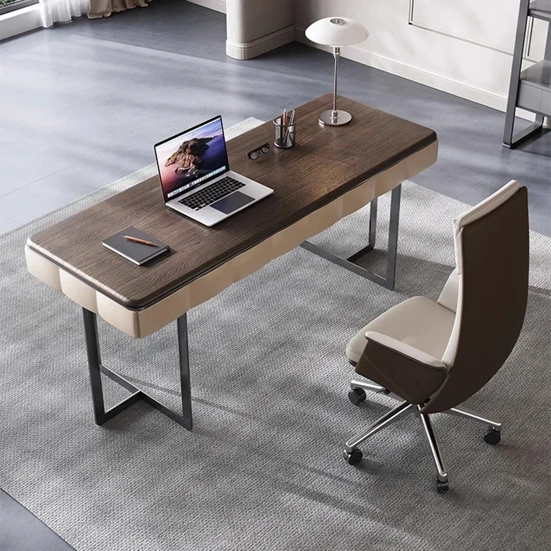 Minimalist Desk Office Table Workshop Acrylic Computer Desks Executive Writing Auxiliary Multifunctional Tables Conference Home