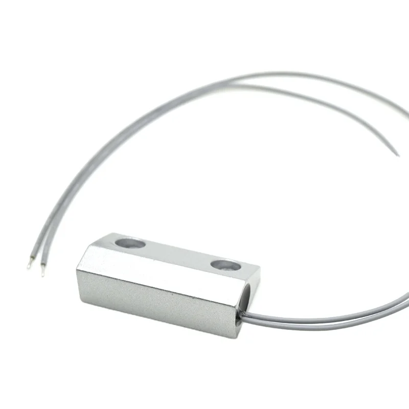 50PCS BL-MC-ZN05 Magnetic Door Sensor, Magnetic Control Switch, Fire Door Monitoring System, Door Magnetic Single Proximity Sens