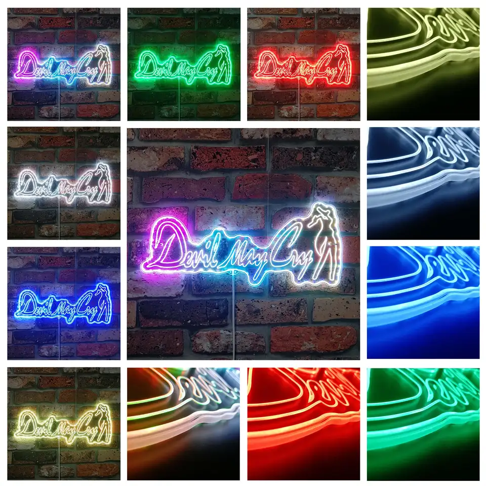 Devil May Cry Neon LED Sign RGB Acrylic