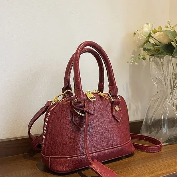 

Винтажная женская сумка с цветовыми блоками, новинка 2026 года, модная универсальная сумка через плечо с верхней ручкой для повседневного использования