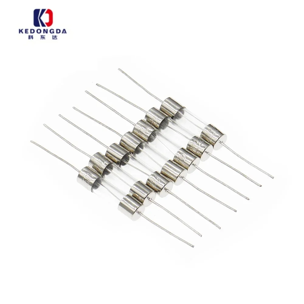 

10PCS 5*20mm Axial Glass Fuse Fast Blow 250V With Lead Wire 5*20 F 0.5A/1A/2A/3A/3.15A/4A/5A/6.3A/8A/10A/12A/15A The fuse tube