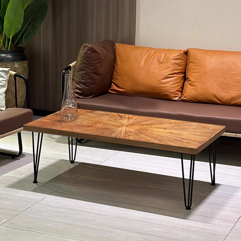 

-+-Solid Wood Japanese Coffee Table Designer Rustic Living Room Modern Coffee Table Space Saving Stoliki Kawowe Furniture For Ho