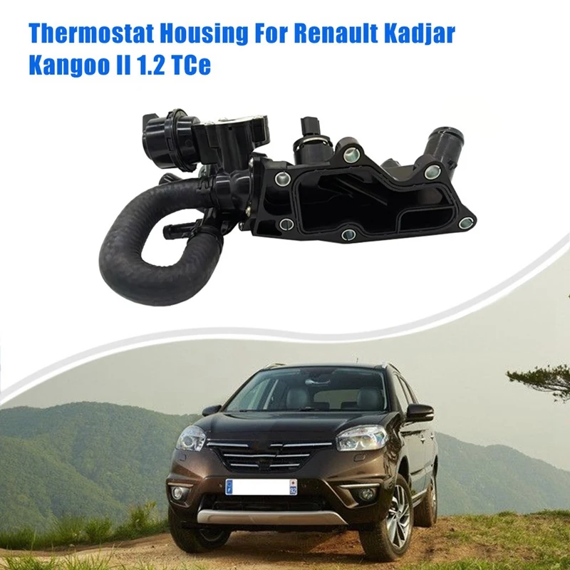 

Корпус термостата для автомобильной системы охлаждения 110601560R для Renault Kadjar Kangoo II 1,2 Tce 110600353R автозапчасти