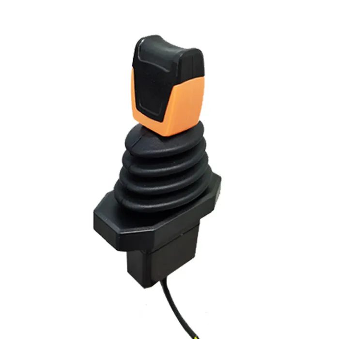 SMC105 Single‑Axis Hall‑Effect Joystick Fingertip Push Lever Remote Control Handle For Construction Crane Machinery