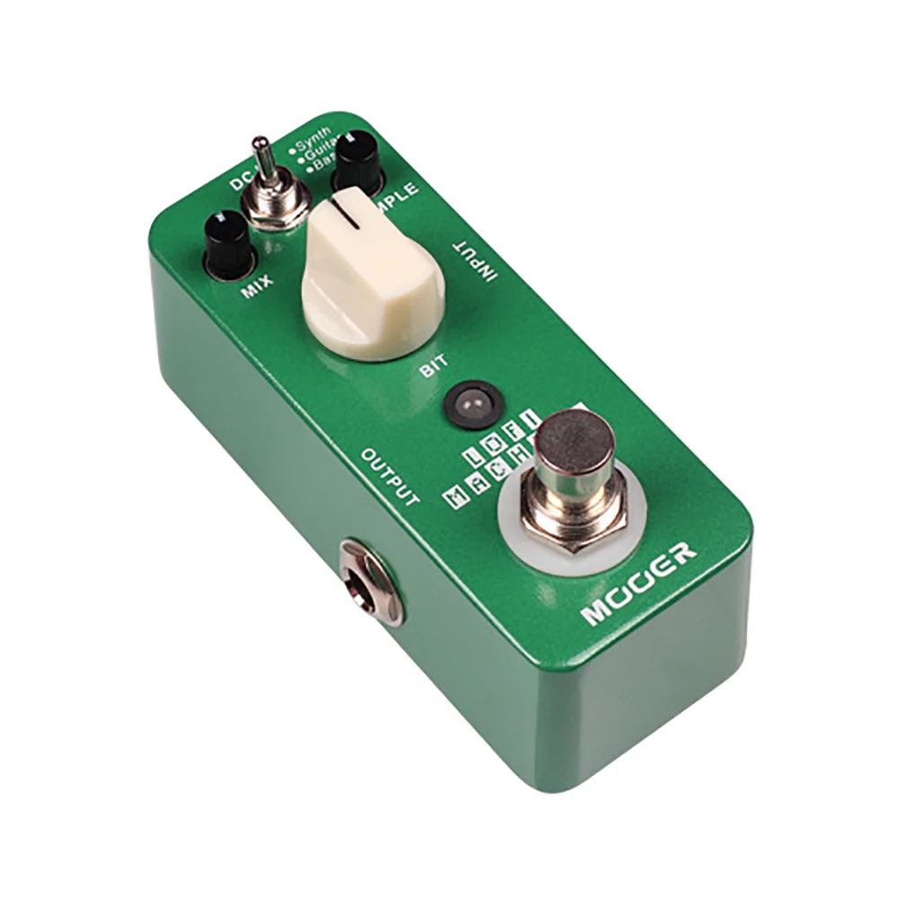 

Mooer Lofi Machine Guitar Effects Pedals Wide Range Sampling Rate/Depth Reducing Tuner Pedal Electric Guitar Accessories