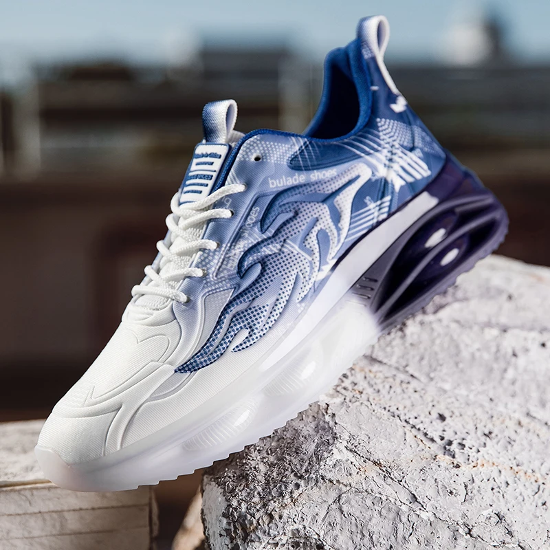 

Running Shoes Men Comfortable Wear-resistant Breathable Casual Men's Shoes Lightweight Soft Fashion Lace-up Sports Shoes Men