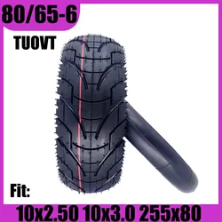 80/65-6 Tire TUOVT Inner Tube Outer Tyre for Dualtron Zero 10X,Kaabo Wolf Warrior, Mantis 10,Kugoo M4 Pro Electric Scooter