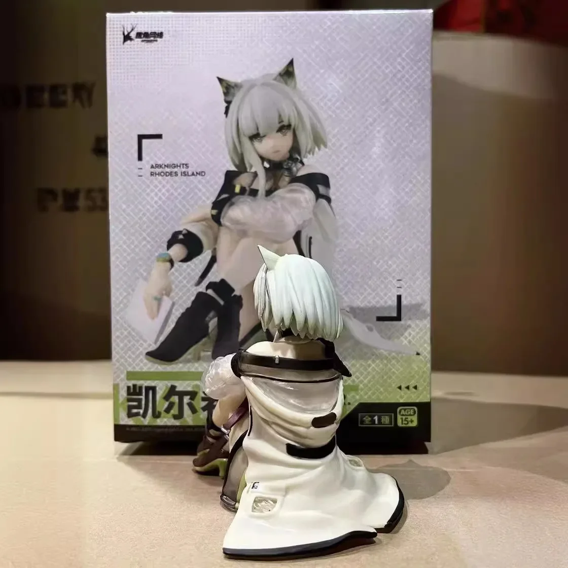 2025 FuRyu Spiel Arknights Actionfiguren Kal'tsit Girl PVC Actionfigur Modell Sammlung Spielzeug 10 cm