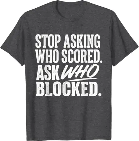 Hör auf zu fragen, wer geschnitten hat, frag stattdessen, wer blockiert hat – Lustiges Humor-T-Shirt aus weicher Baumwolle, Y2k-Persönlichkeit, sarkastischer Witz, Streetwear-Oberteil. – Detail 7