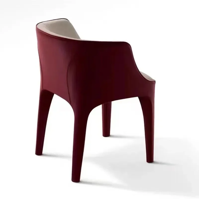 

Armrest Dining Chair Modern Designer Creative FRP Single Leisure Hotel Model Room Reception Chair