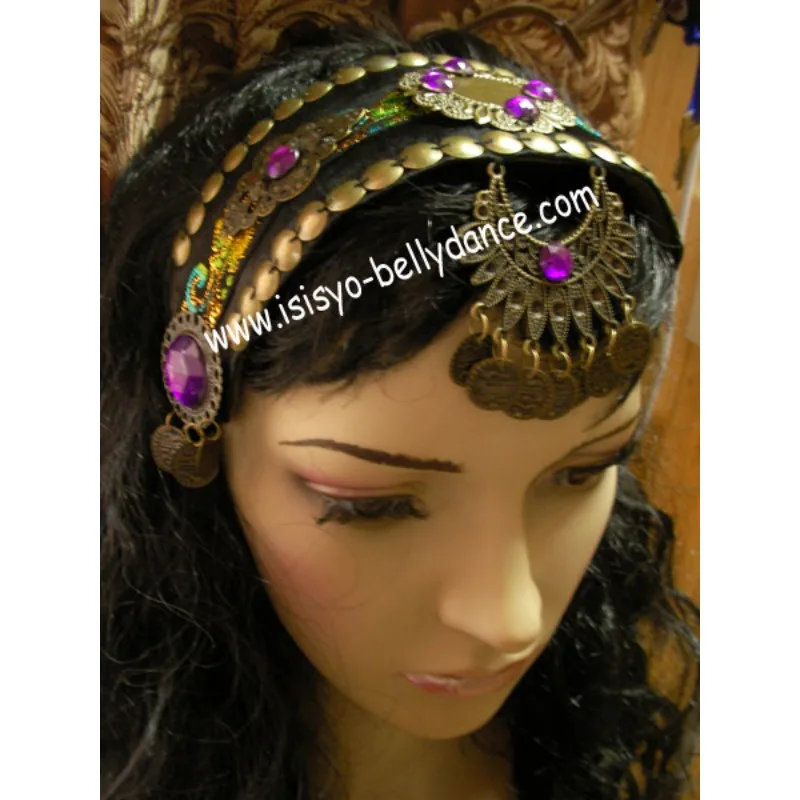 Customized Accessories Headband Belly Dance Performance Costume Set New Tribal Headband BF021