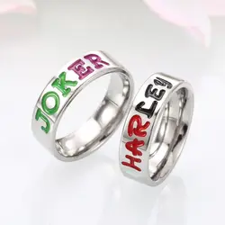 High Quality Stainless Steel Ring JOKER HARLEY Couple Ring For Fashion Women Man Punk Jewelry Party Gift