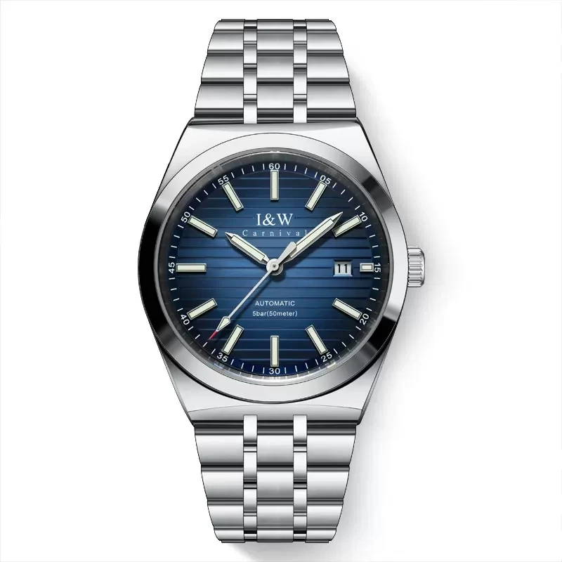 CARNIVAL Mechanical Dress Watches for Man Brand Luxury Original MIYOTA 8215 Movement Automatic Wristwatch Mens Waterproof Montre