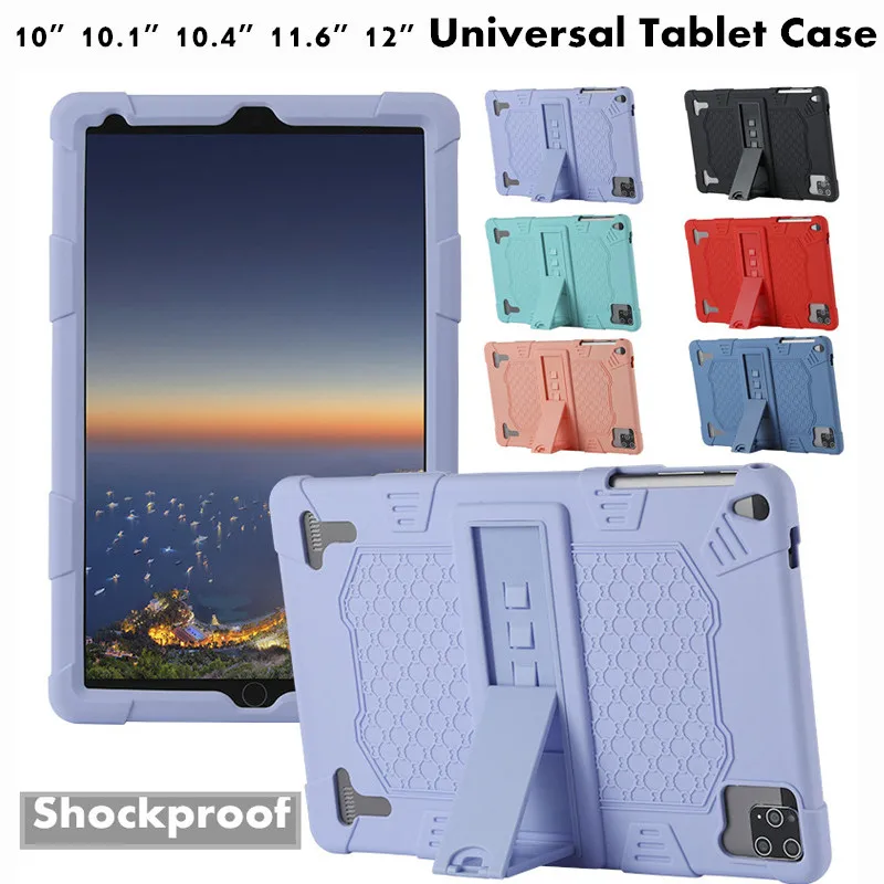 10" 10,1" 10,4" 11,6" 12" Uniwersalny tablet Miękki silikonowy pokrowiec Odporny na wstrząsy Wodoodporny pokrowiec Ochrona przed rozpraszaniem ciepła o strukturze plastra miodu