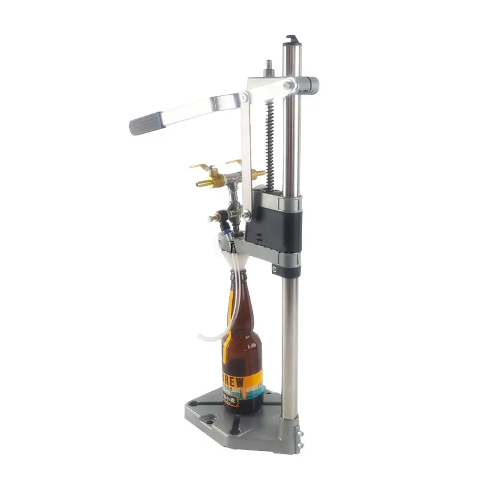 Original Liquor Brewed Beer Filling Machine Defoaming And Bottling Equipment Glass Bottle Liquid Manual Filling Machine
