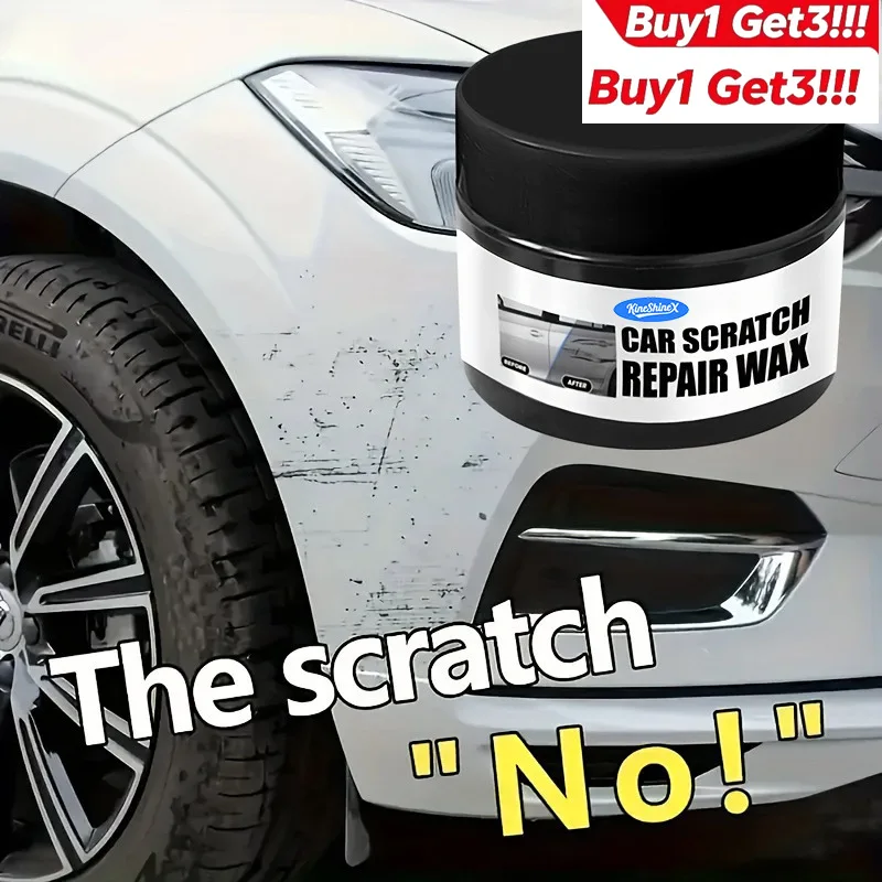 

Car Scratch Repair Wax Vortex Remover, Nano Shiny Polishing Agent, Car Clay Scratch Repair Paste Set