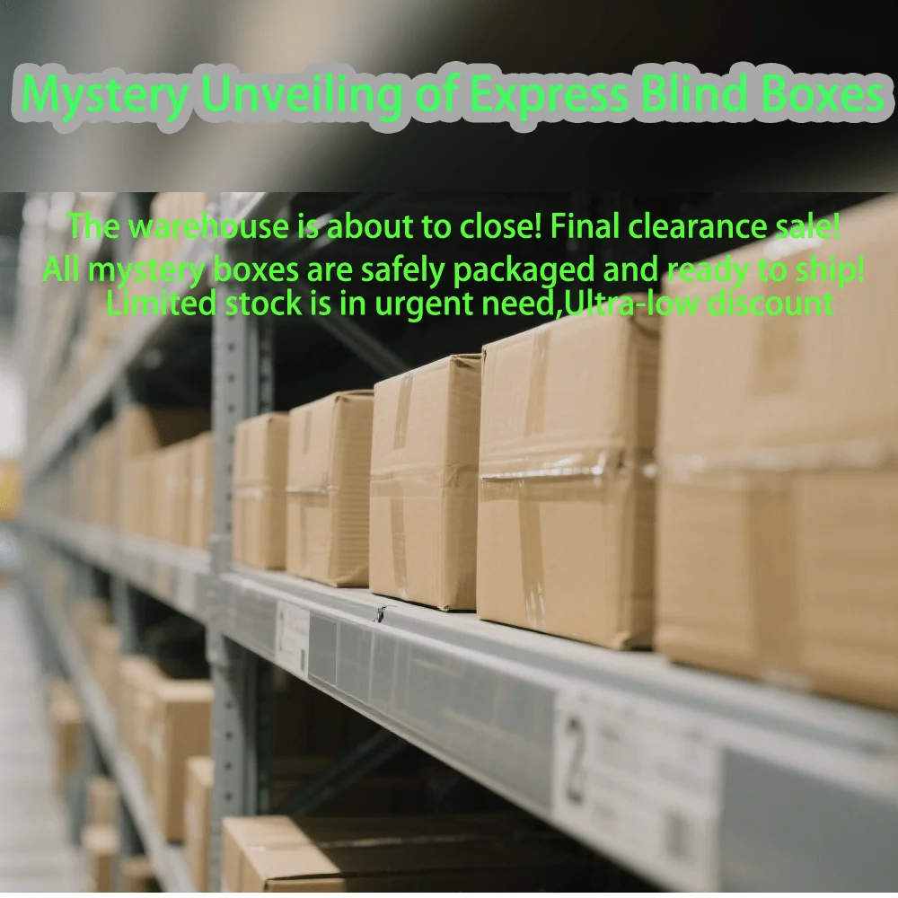 

Each box's exclusive random single-item blind box contains a randomly selected item.