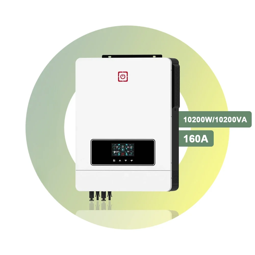 Solar Power Inverter 10.2KW MPPT PV Controller Hybrid Solar Power Inverter RS232/RS485/WIFI/GPRS