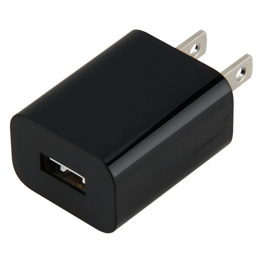 100pcs 휴대 전화 단일 USB 충전기 5V 1A 여행 벽 충전기 미국 플러그 어댑터 iPhone Xiaomi 삼성 충전