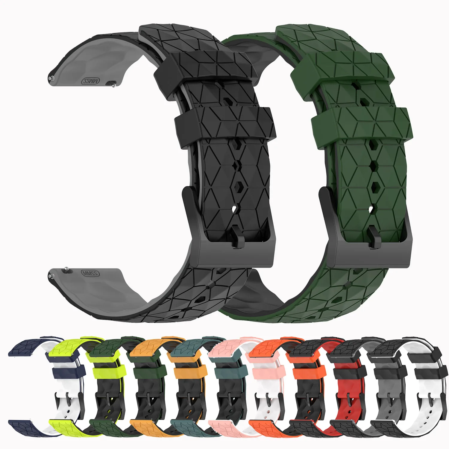 Loop Band 22mm For POLAR Grit X2 Pro Titan/Grit X Pro Silicone Strap For POLAR Vantage V3 M3 M2 M Bracelet Watches Bands