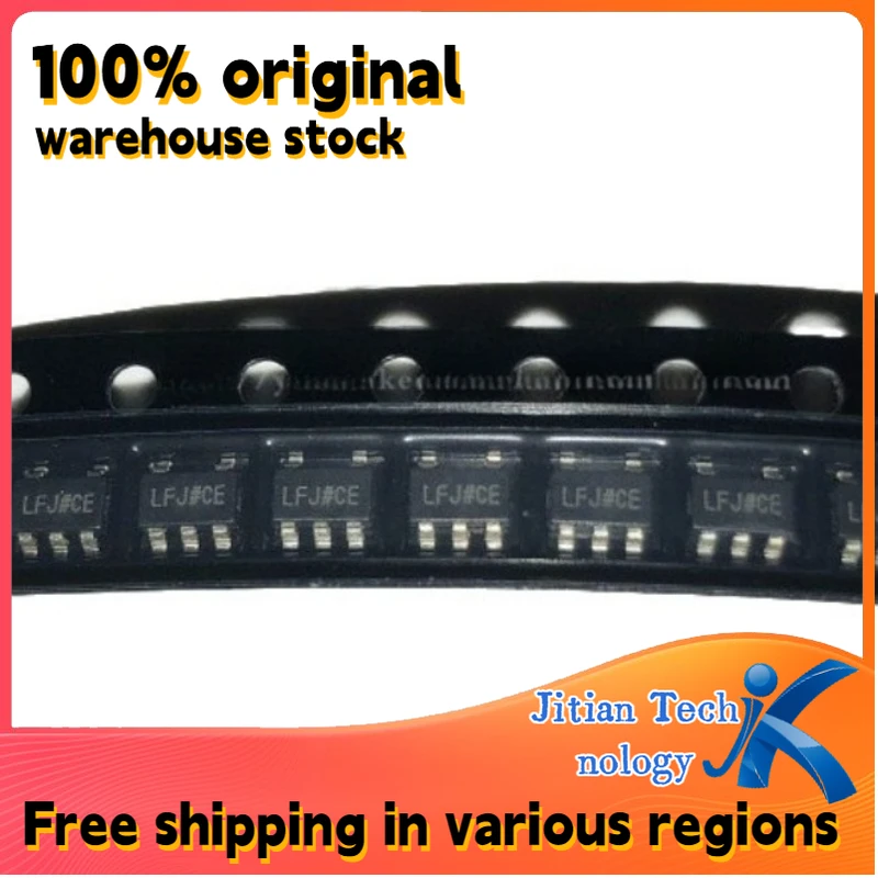 10PCS 100% new ADP151AUJZ-3.3-R7 logo LFJ SOT23-5 Linear voltage regulator chip Channel direct sales