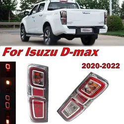 Auto Accessories For Isuzu D-max Dmax RG01 Pickup UTE 2020 2021 2022 LED Tail Light Turn SIgnal Light  Brake Lamp Stop  Fog Lamp