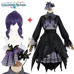 Game Asahina Mafuyu Cosplay Project Sekai Cosplay Costumes Asahina Mafuyu Lolita Suits Dress Wig Halloween Party for Women Girls