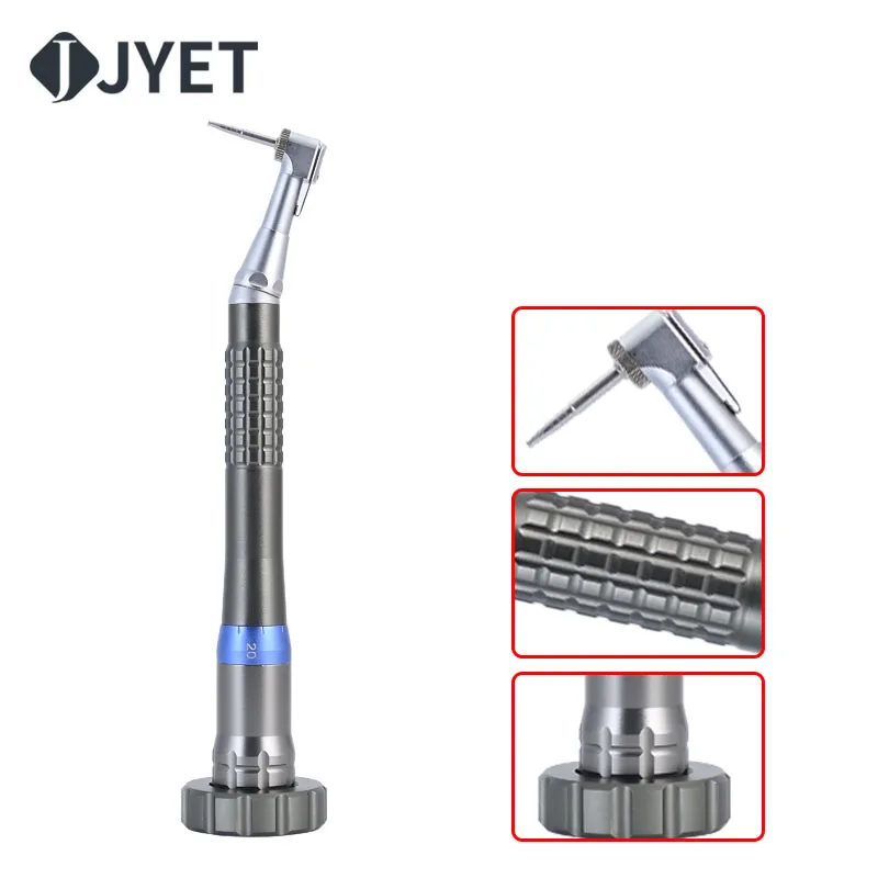 Dental Unit Dental Torsion Handpiece Set Implant Torque 20/35 N Cm Contra Angle Torque Wrench Bender Dental Screwdriver Tool