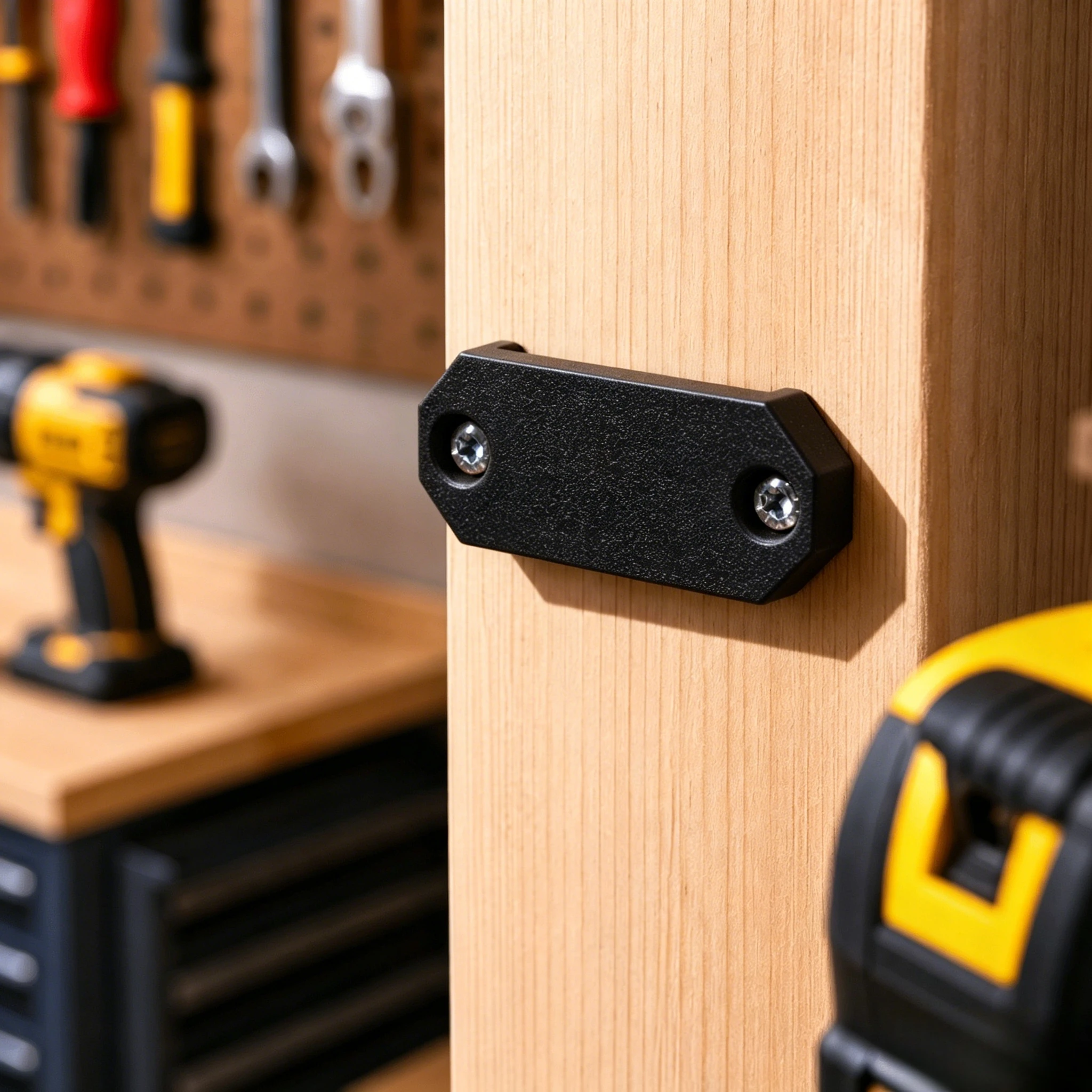 2Pcs Mini Universal Storage Bracket, Stable Quick Release Clip Organizer, Holder for Small Measuring Hardware Supplies