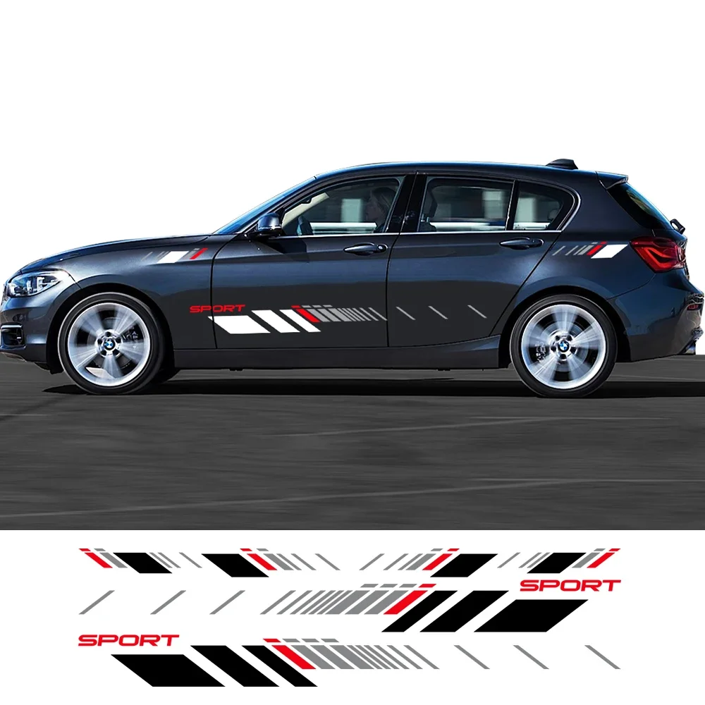 

For BMW E82 E87 E88 F20 F21 F70 E81 F40 F52 1 Series Car Door Vinyl Decals Side Body Graphics Anti-scratch Stickers Accessories