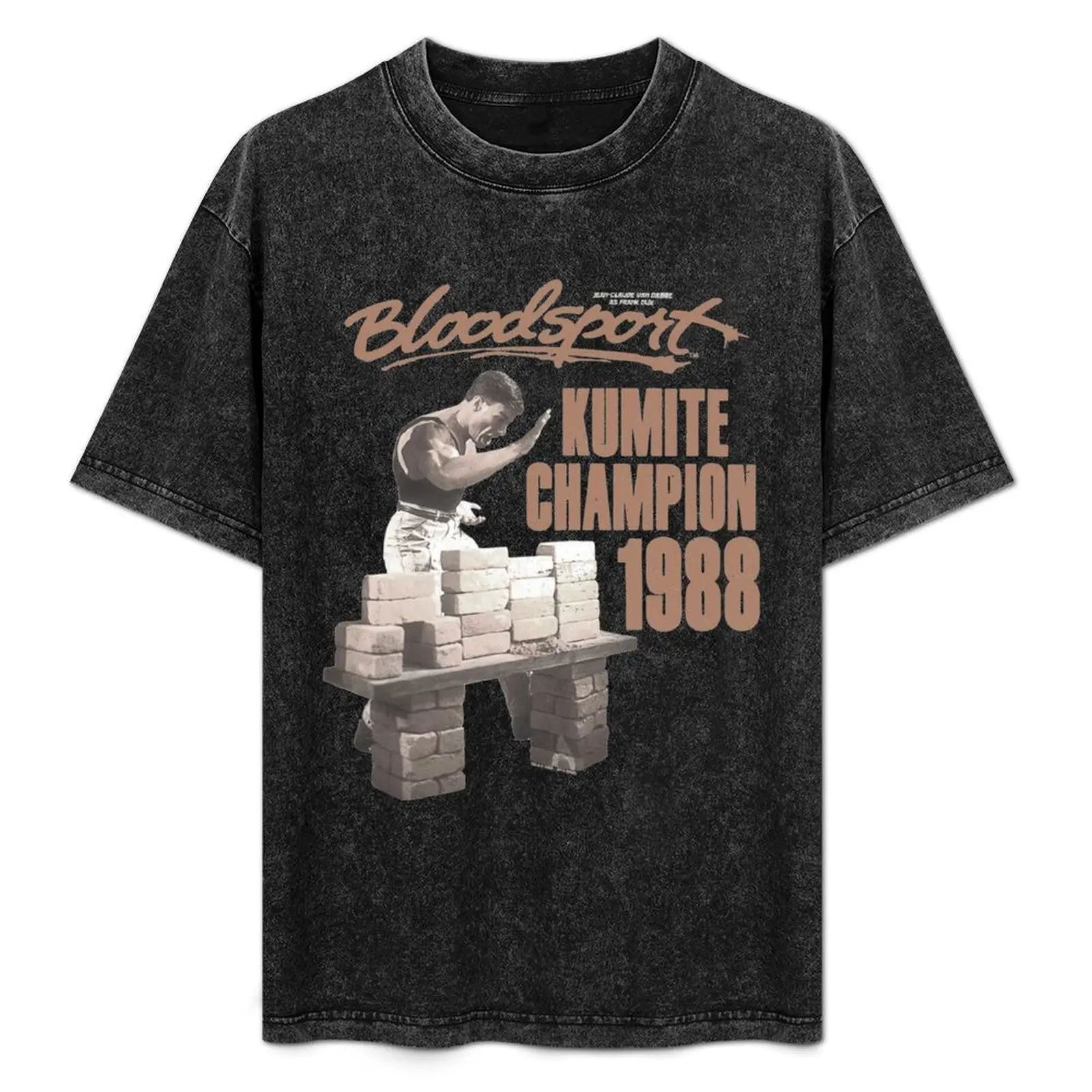 

Kumite championship 1988 T-Shirt cotton t shirts man 100% t shirt man plain t shirt custom print mens graphic shirts T-Shirt